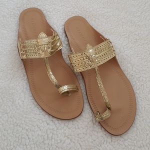 Gold Sandals
